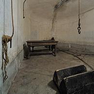 Folterkamer in het Fort van Breendonk, België
