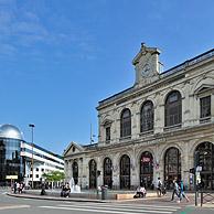 Het treinstation Lille-Flandres te Rijsel, Frankrijk
