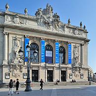 De Opéra de Lille in neoklassieke stijl te Rijsel, Frankrijk
